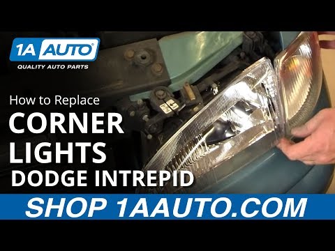 How To Install Replace Parking light and Bulb Dodge Intrepid 93-97 1AAuto.com