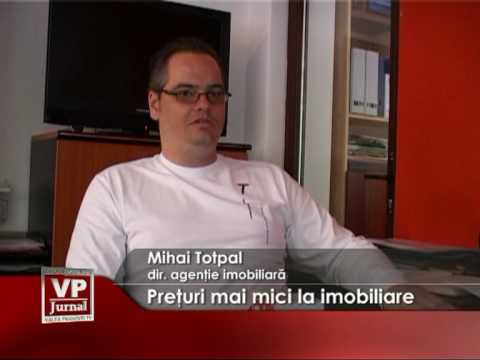 Preţuri mai mici la imobiliare