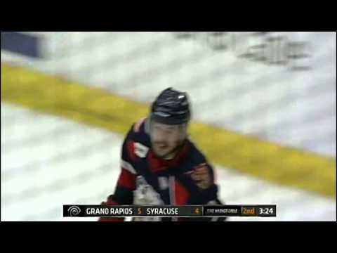 Francis Pare finds the back of the net for the Game Winning Goal June 9 2013 Calder Cup Finals