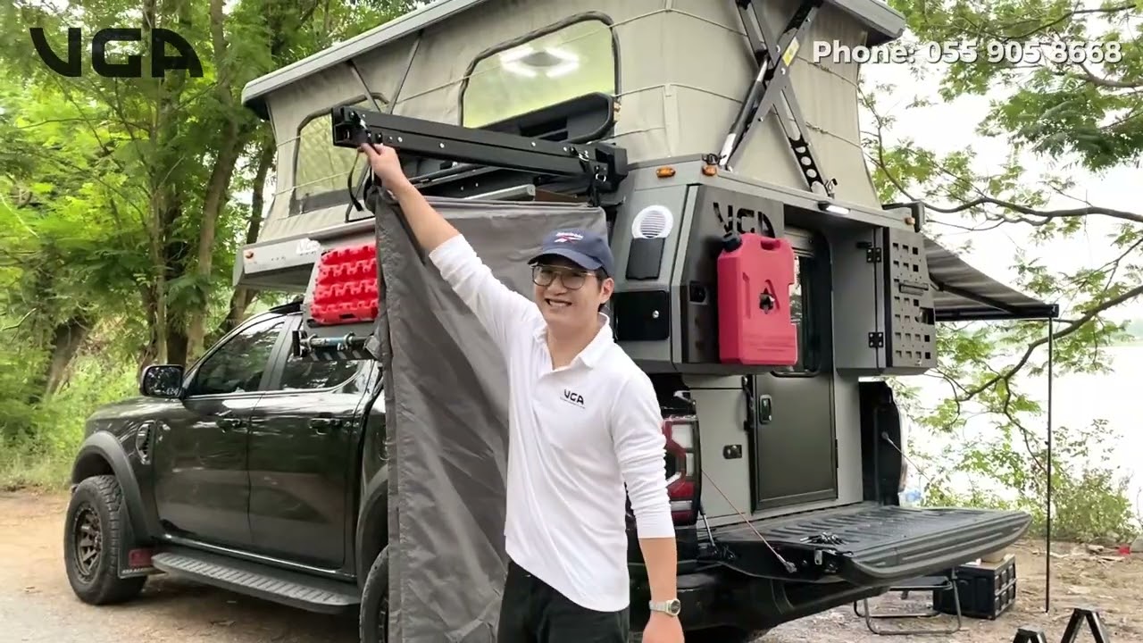 Nhà Di Động Thể Thao Trên Xe Bán Tải VGA RODINIA TRUCK CAMPER – 9191 PLUS