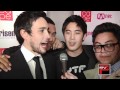 YTF Crew Ryan Higa JR Aquino Andrew Garcia and Chester See interview at CAPE Gala