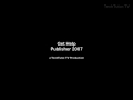 Get Help in Publisher 2007