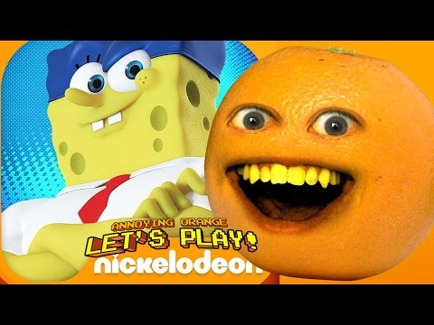 Annoying Orange - SPONGEBOB ON THE RUN!