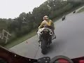 Aprilia Mille R followed by Ducati 998 NESBA Aprilia Mille R followed by Ducati 998 NESBA