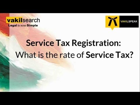 how to obtain service tax registration