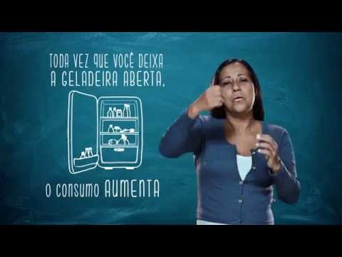 Campanha de Uso Racional de Energia - Libras - Geladeira - Eletrobras Distribuição Rondônia Campanha de Uso Racional de Energia - Libras - Geladeira - Eletrobras Distribuição Rondônia