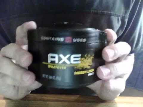 how to properly use axe hair gel