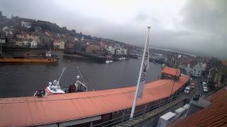 Whitby Mon 14th Sep 2015 24-Hour Time-lapse (Upriver)