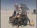 Burning Man 2007 - Spider vs. Big wheel drag race