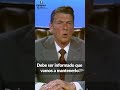Ronald Reagan: El Canal de Panamá pertenece a Estados Unidos