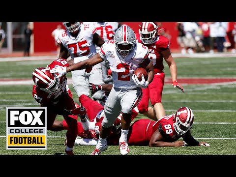 Video: Ohio State RB J.K. Dobbins highlights & postgame interview vs. Indiana | FOX COLLEGE FOOTBALL