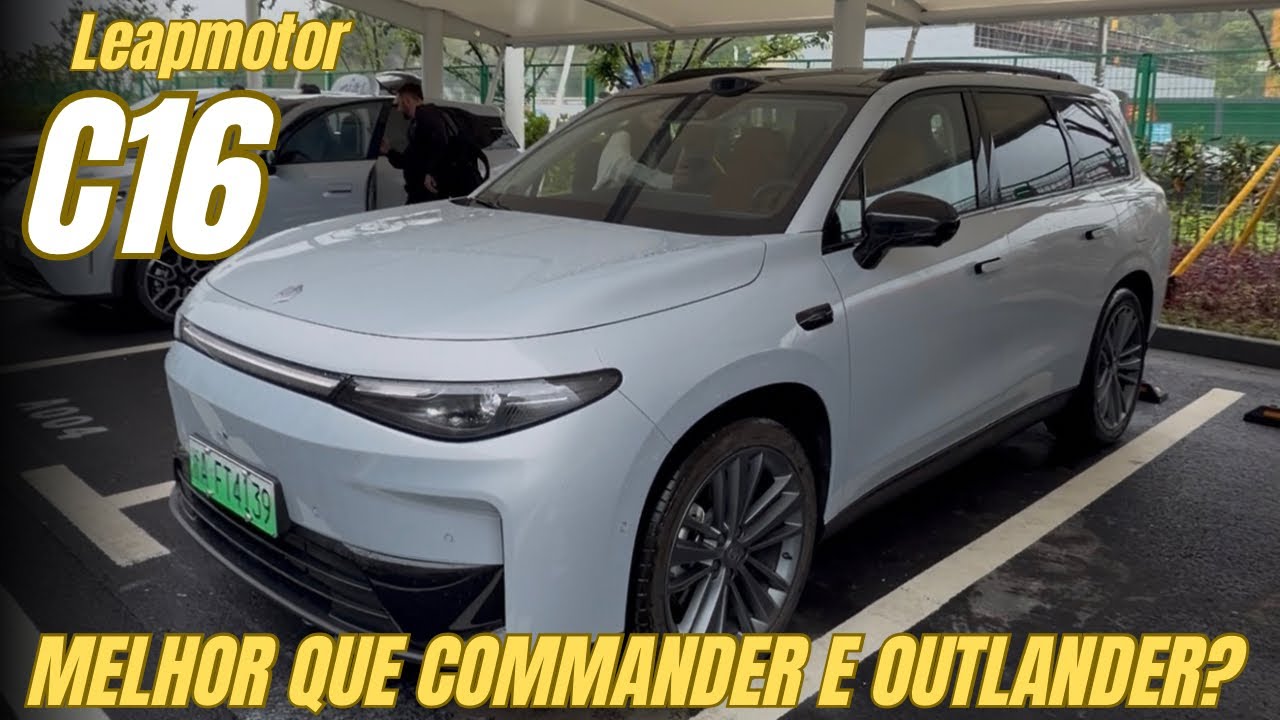 CONFIRMADO! Leapmotor C16 ULTRA HÍBRIDO é melhor que Jeep Commander? Mais barato que Outlander?