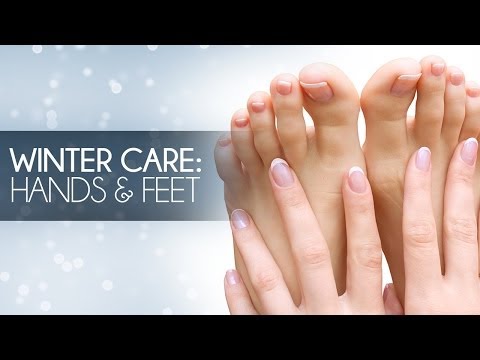 how to care feet in winter