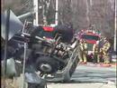 Propane truck crashes in Plympton