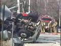 Propane truck crashes in Plympton