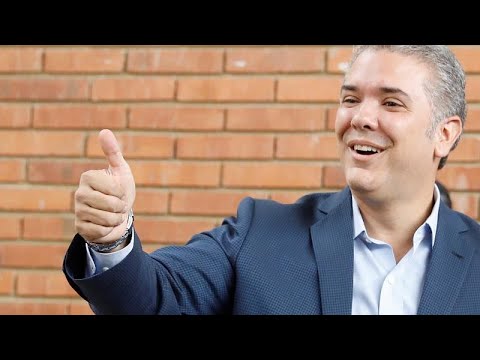 Iván Duque wird neuer Präsident Kolumbiens