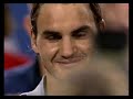 roger federer v andre agassi: 2003 tmc final part 2