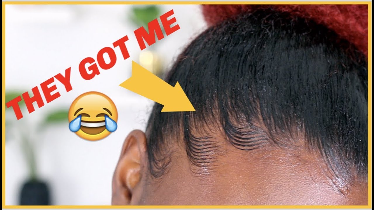 I KEPT SEEING THIS EDGE CONTROL AD ON FACEBOOK..SO I BOUGHT IT LOL 