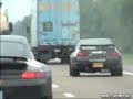 Gumball race.. Various exotic cars get caught by the police.