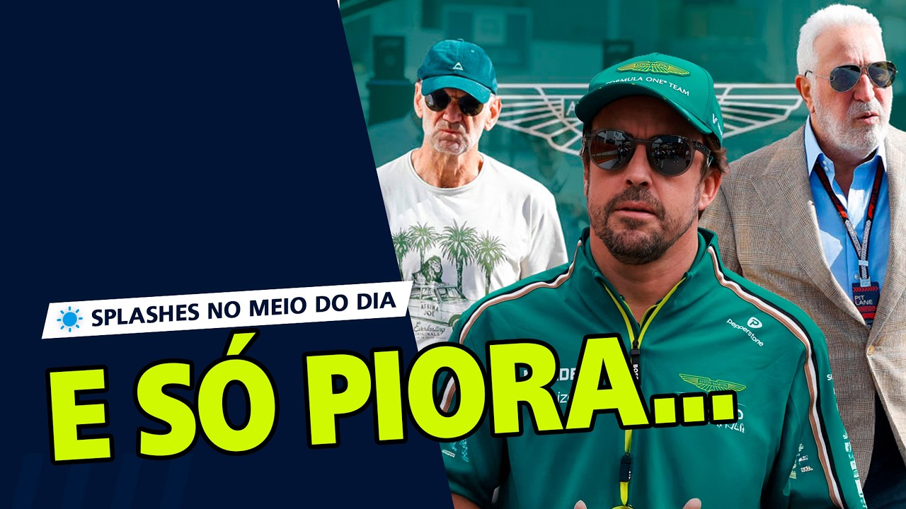 Pilotos da Aston Martin sob risco de lesão, F1 pode perder corridas e Hamilton adia aposentadoria.