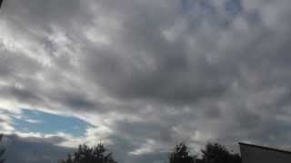 Timelapse wolken 10 en 11 9 2013