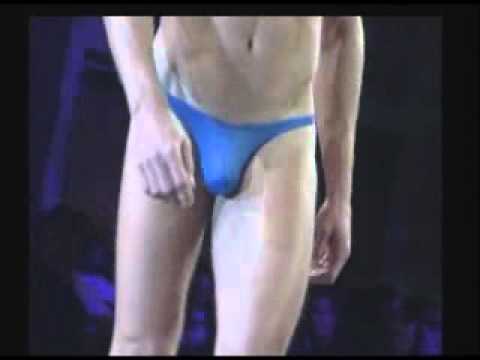 blue thong