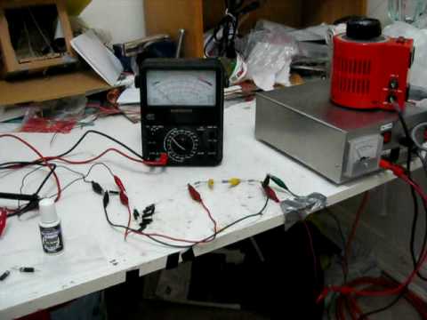 how to test a microwave hv diode