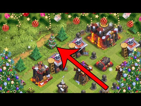 how to get xmas tree in clash of clans