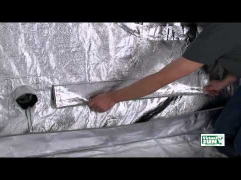how to vent grow tent