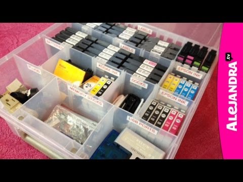 how to organize wires
