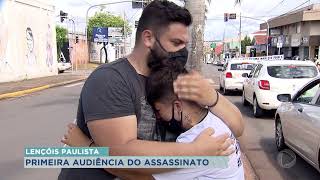 Homem que matou enteada em junho passa por audiência em Lençóis Paulista