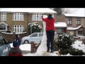 The biggest snowman in Welling