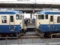 113系 4+4で連結作業