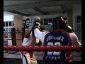 Anthony Small and Spencer Fearon spar Anthony Small and Spencer Fearon spar