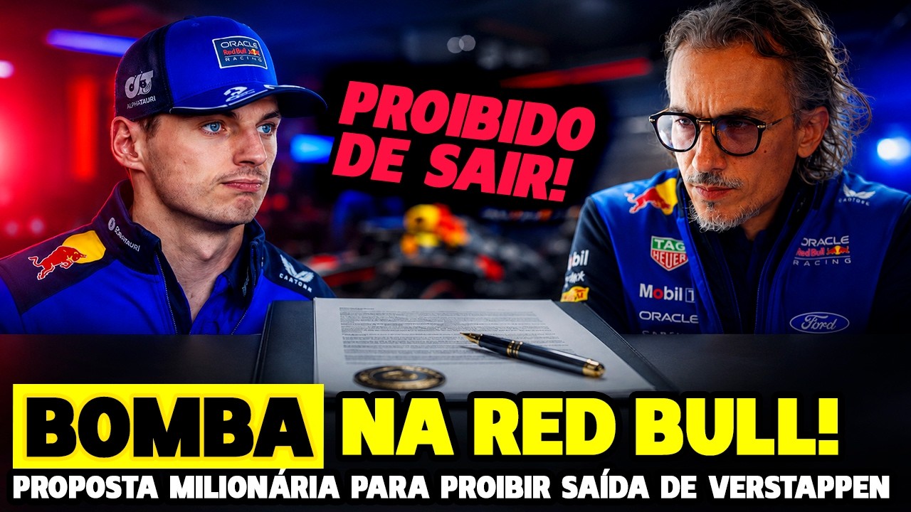 🚨RED BULL DESESPERADA TENTA TRAVAR SAÍDA DE VERSTAPPEN, HADJAR DEVE RENOVAR E NORRIS | FÓRMULA 1