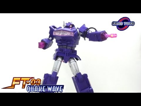optibotimus - Video Review of the Fans Toys: FT-03 Quake Wave (aka MP Shockwave) GET YOURS HERE!!! http://www.capturedprey.com/store/fanstoys_ft03_quake_wave_second_run?ke...