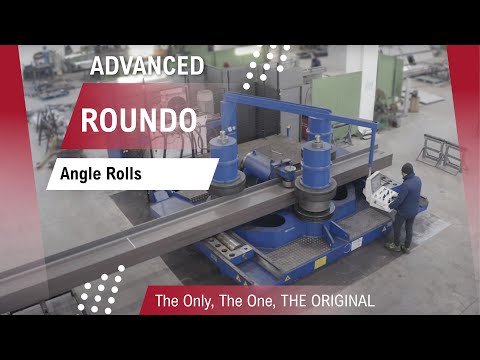 ROUNDO Angle Roll R-13-S – Bending HEA 650 profile in hard way