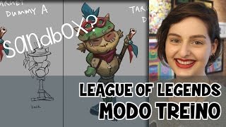 League of Legends - Testando ferramenta de treino | Rework Galio | Rework de classe
