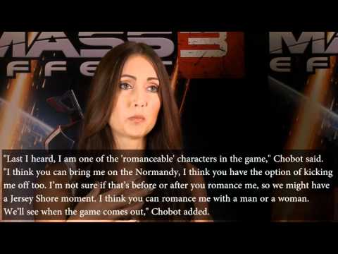 Mass Effect 3 Romance - Possible Jessica Chobot / Diana Allers Romance