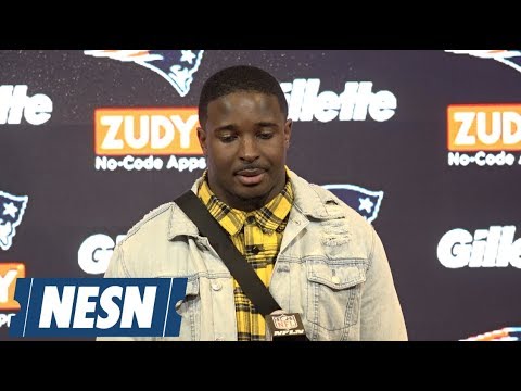 Video: Sony Michel AFC Divisional round Patriots vs. Chargers postgame press conference