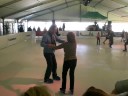 Burgemeester en wethouder op schaatsen Burgemeester en wethouder op schaatsen