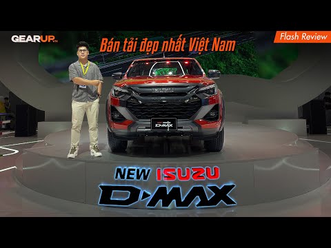 [VMS 2024] ISUZU D-MAX TYPE Z: nâng cấp ngoại hình NHƯNG VẪN THIẾU MÁY 3.0 | GearUp