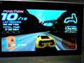 Ridge Racers Mobile running on a FOMA  P905i