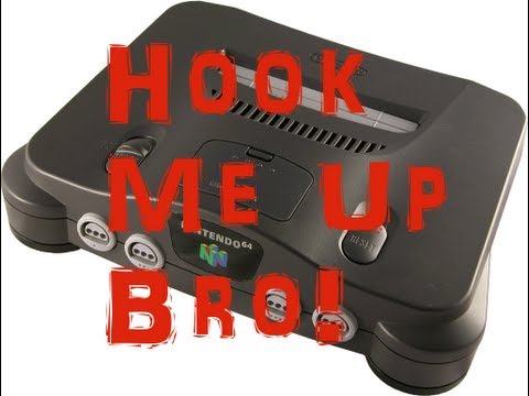 how to make nintendo 64 work on new tv