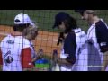 Gloriana at bat & Carrie Underwood's surprise bridal shower at the Celebrity Softball Game!