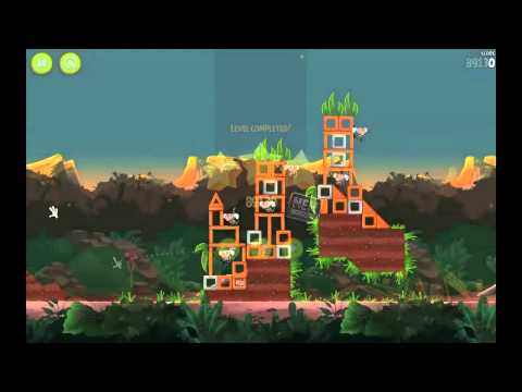 Angry Birds Rio: 3 Star Walkthrough Levels 3-9 to 3-15