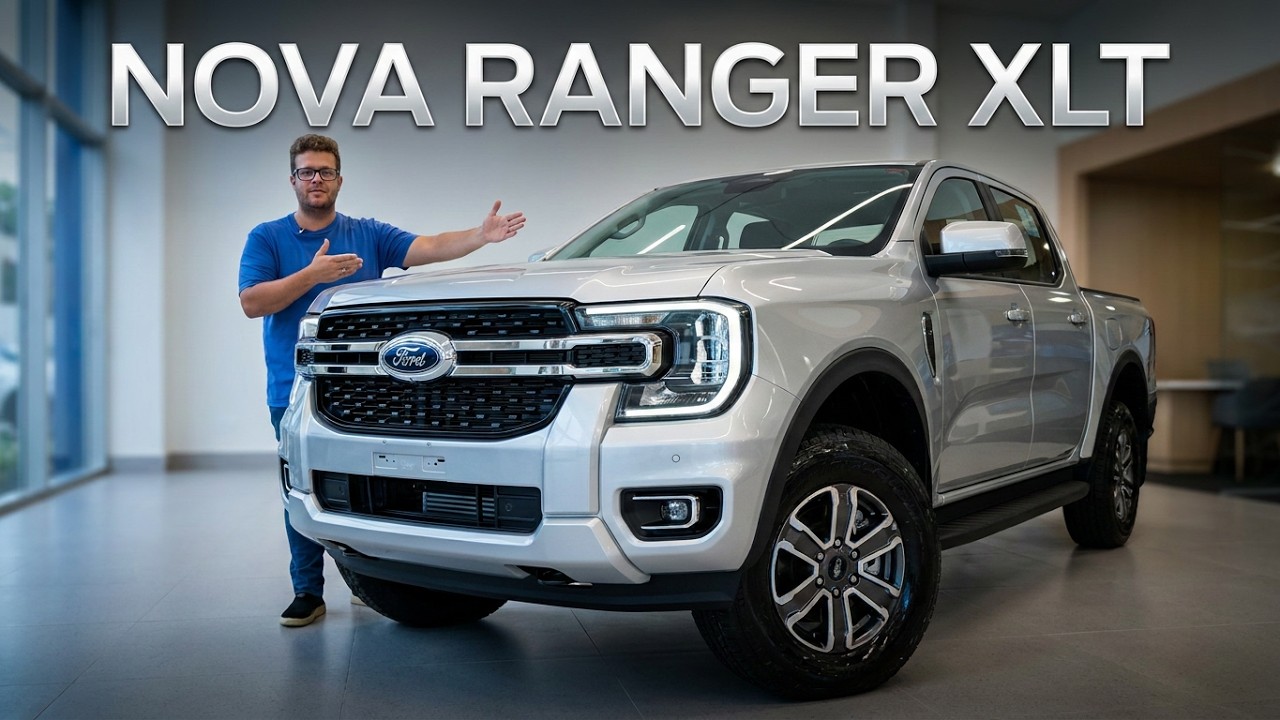 Nova Ford Ranger XLT V6 2026 Avaliação Completa, Detalhes e Preço