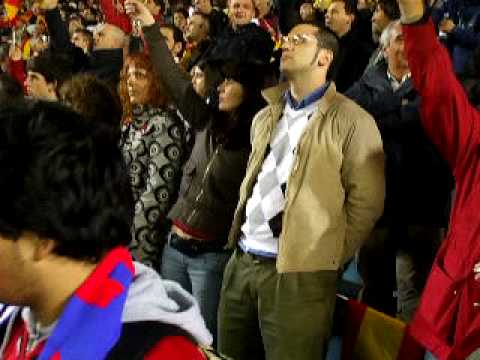 Himno de Espa&ntilde;a en el Madrigal