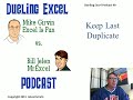 Mr Excel&excelisfun Trick 90: Remove Earlier Duplicates, Keep Last  Duplicate