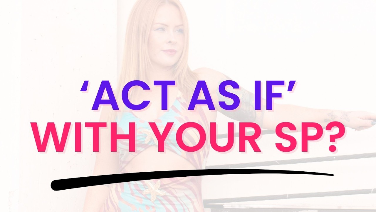 How do you "Act as If" if you're not in a Relationship with your SP in the 3D? | #lawofassumption